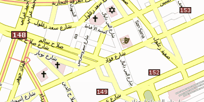 Alexandria Stadtplan