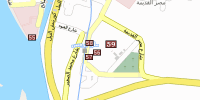 Stadtplan Koptisches Viertel