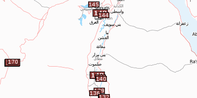 Oase Al Fayum Stadtplan