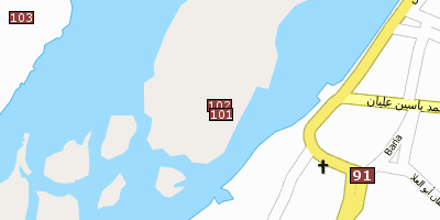 Satet-Tempel Ägypten Stadtplan