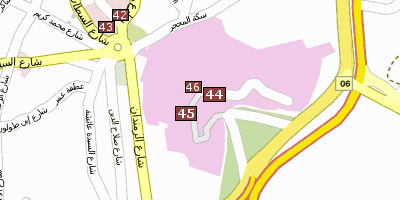 Stadtplan Zitadelle Kairo