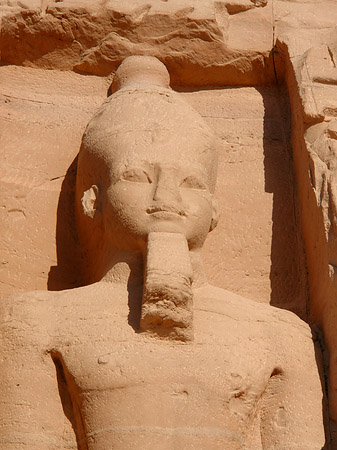 Foto Kolosstatue König Ramses II - Abu Simbel