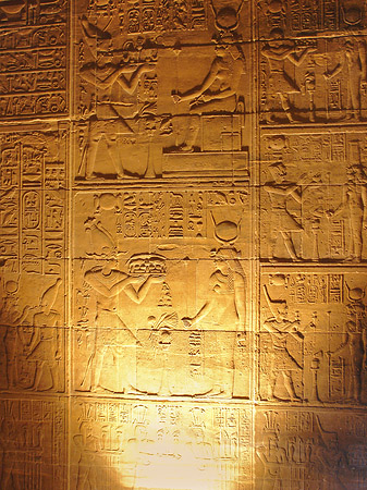 Hieroglyphen Foto 