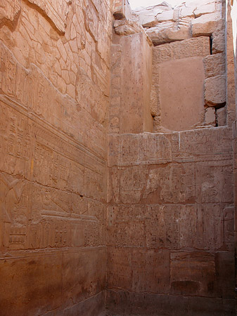 Foto Hieroglyphen - Luxor