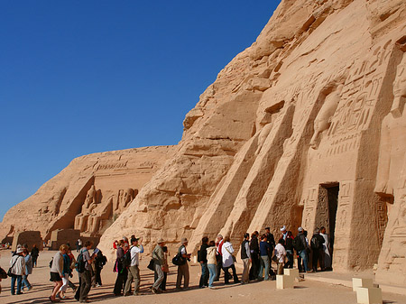 Tempel mit Himmel