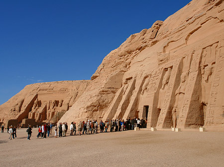 Foto Tempel mit Himmel