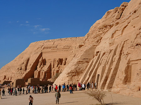 Tempel mit Himmel Foto 