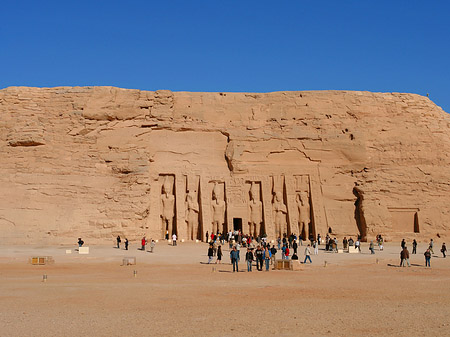 Tempel mit Himmel Foto 