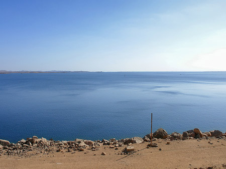 Blick auf Meer Foto 