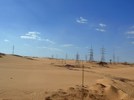 Foto Strommasten - Aswan