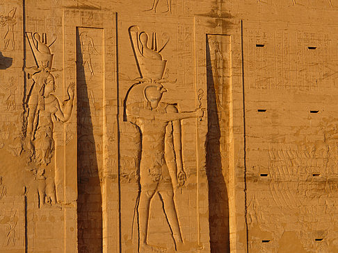 Hieroglyphen Foto 