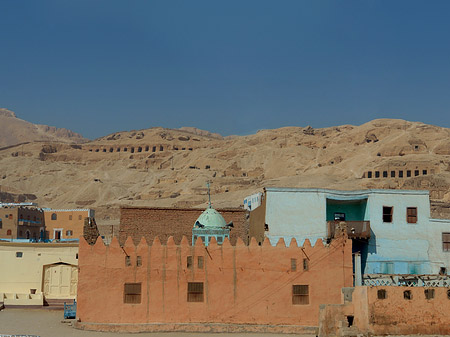 Fotos Fahrt zu den Kolossen von Memnon