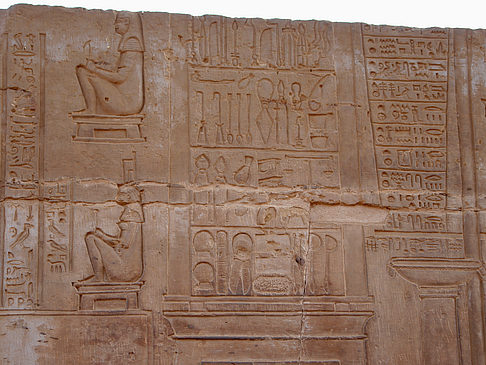 Hieroglyphen Fotos