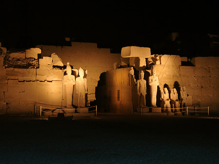 Foto Karnak Tempel bei Nacht - 