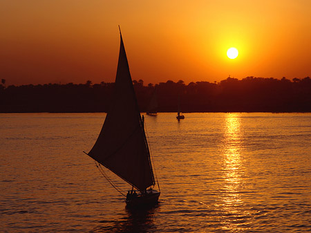 Foto Schöner Sonnenuntergang - Luxor