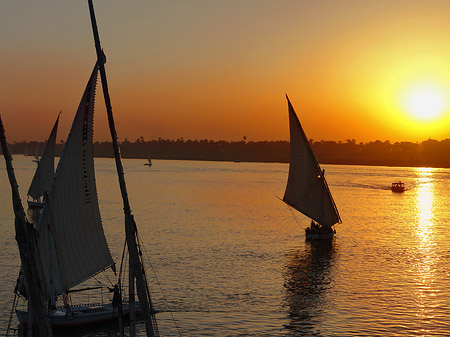 Foto Schöner Sonnenuntergang - Luxor