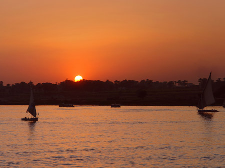 Fotos Sonnenuntergang | Luxor