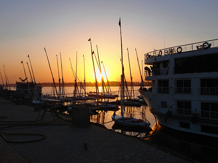 Fotos Sonnenuntergang | Luxor