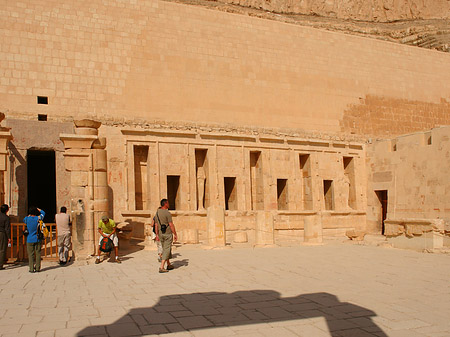 Fotos Eingang zu Tempel der Hatschepsut | 