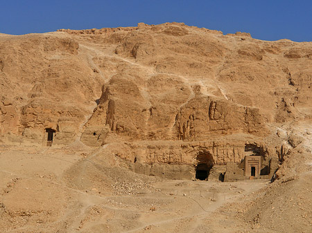 Foto Eingang zu Tempel der Hatschepsut