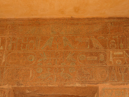 Foto Hieroglyphen