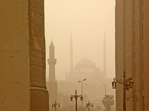 Moschee im Nebel - Nildelta