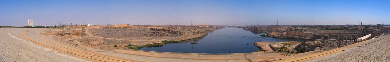 Foto Assuan Hochstaudamm Sadd el-Ali - Aswan