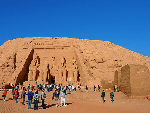 Großer Tempel Ramses II. Foto von Citysam  