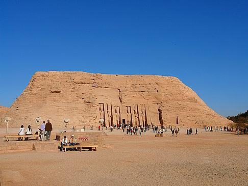 Projekt Abu Simbel Bildansicht Sehenswürdigkeit  