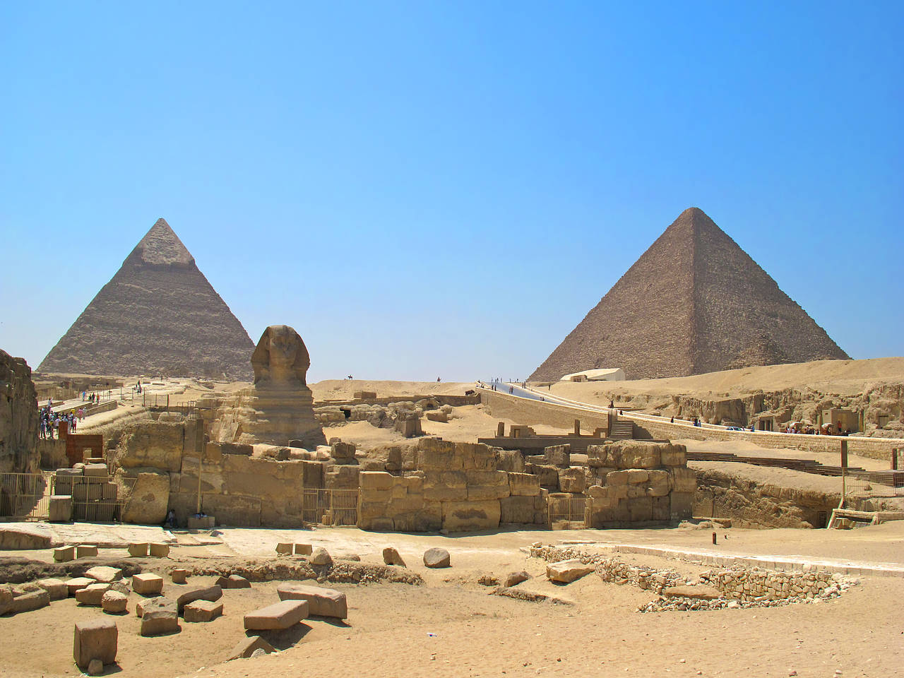 Foto Chephren-Pyramide - Giza