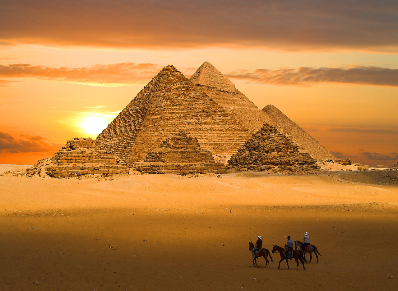 Foto Mykerinos-Pyramide - Giza