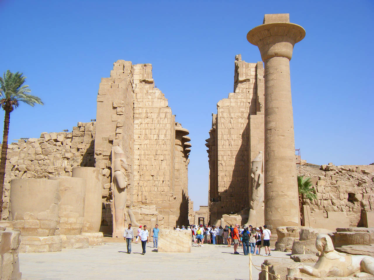 Foto Karnak-Tempel