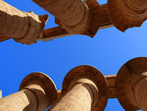 Karnak-Tempel Foto 