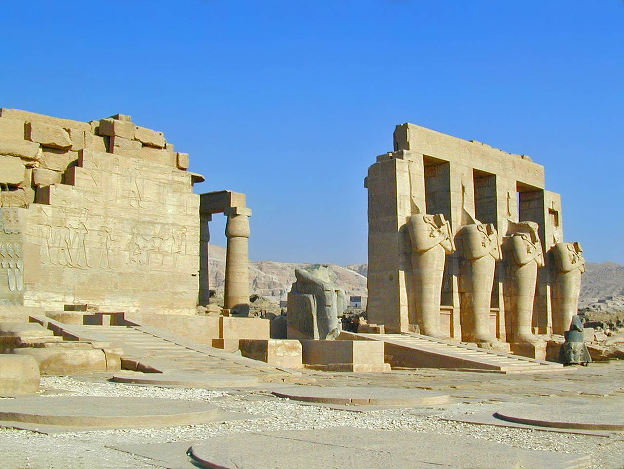 Foto Ramesseum - Luxor