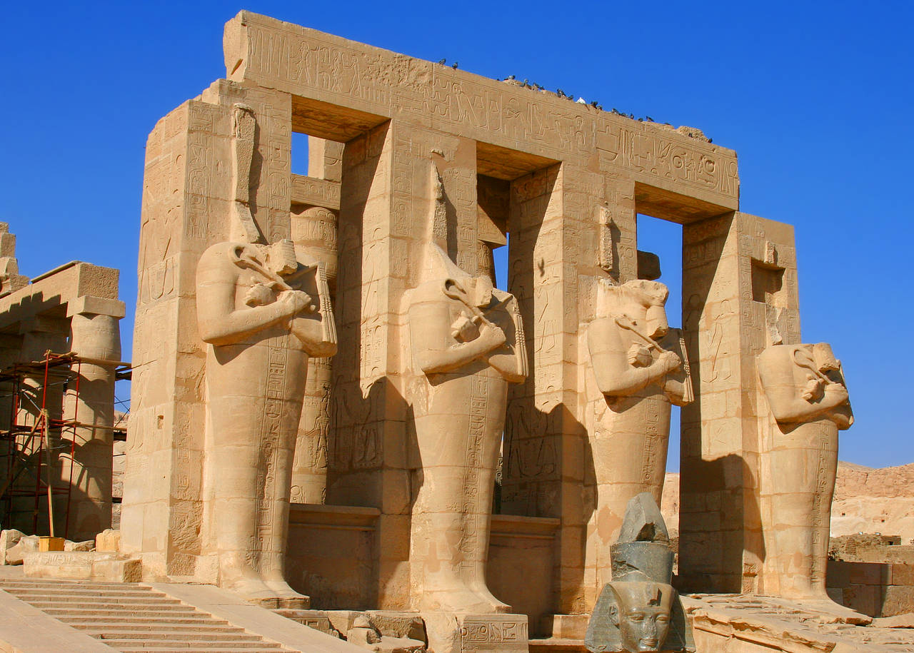 Foto Ramesseum - Luxor