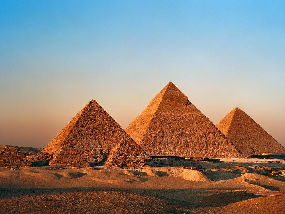 Pyramiden von Giza Fotos von Ägypten in Bildergalerie: Pyramiden von Giza